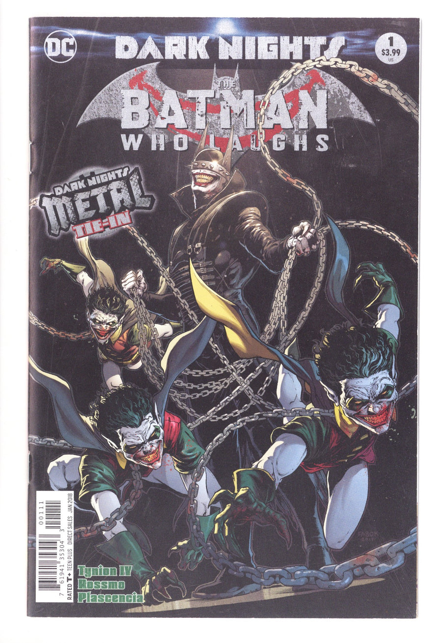 Dark Nights: The Batman Who Laughs   1  NM- (9.2)   (2018)        