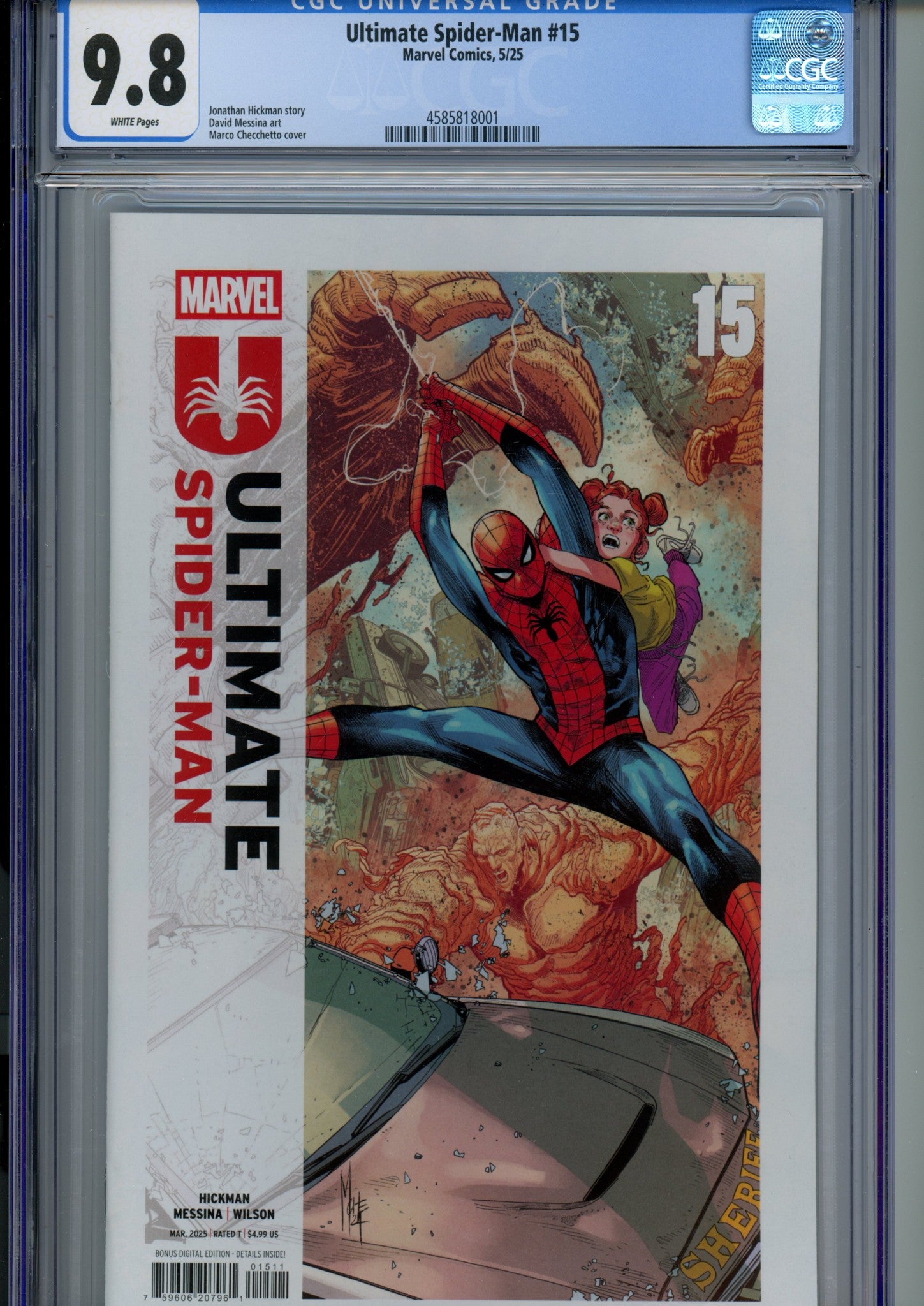 Ultimate Spider-Man Vol 2 15 CGC 9.8 (NM/M) (2025) 