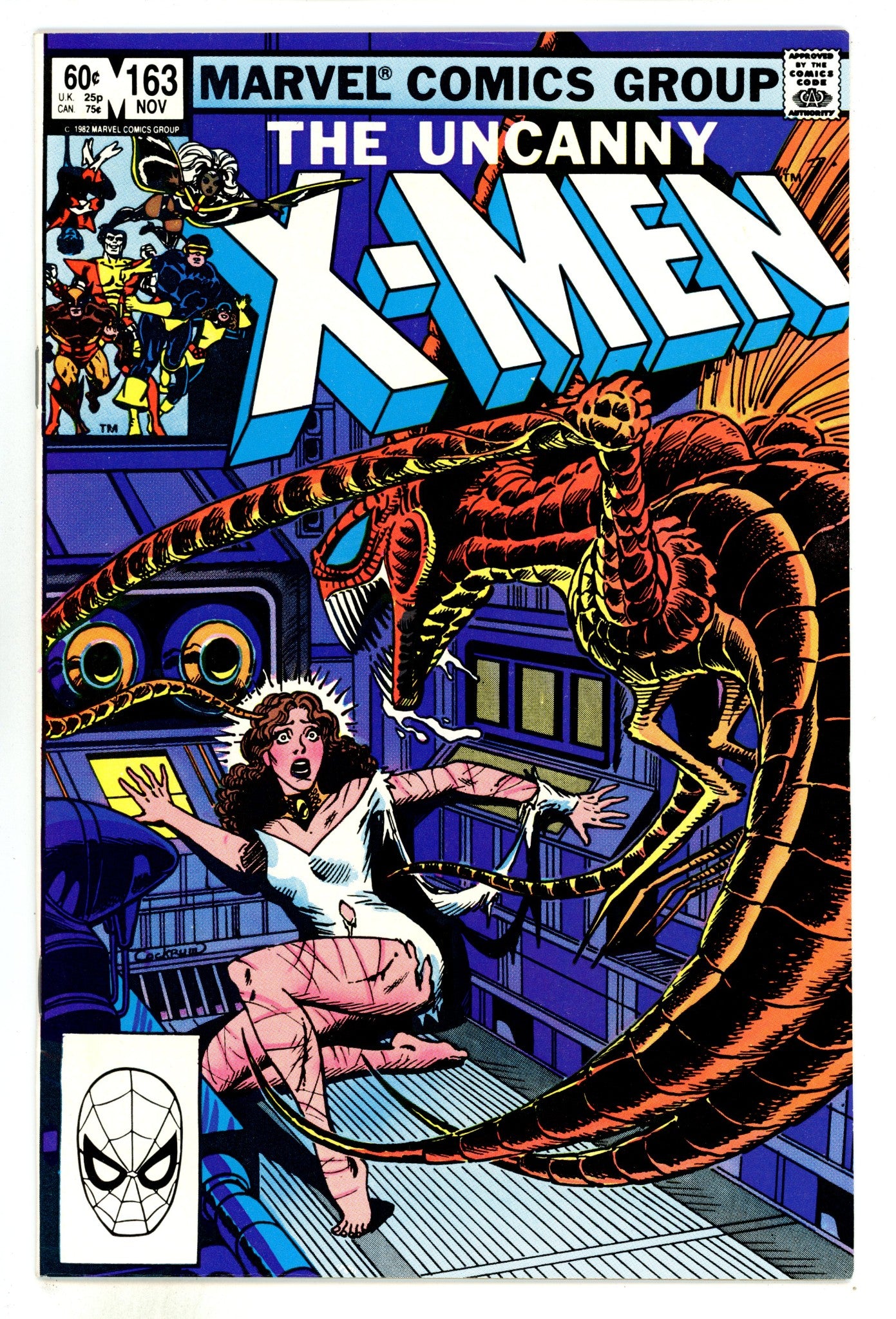 The Uncanny X-Men Vol 1 163  VG/FN (5.0)  (1982)  