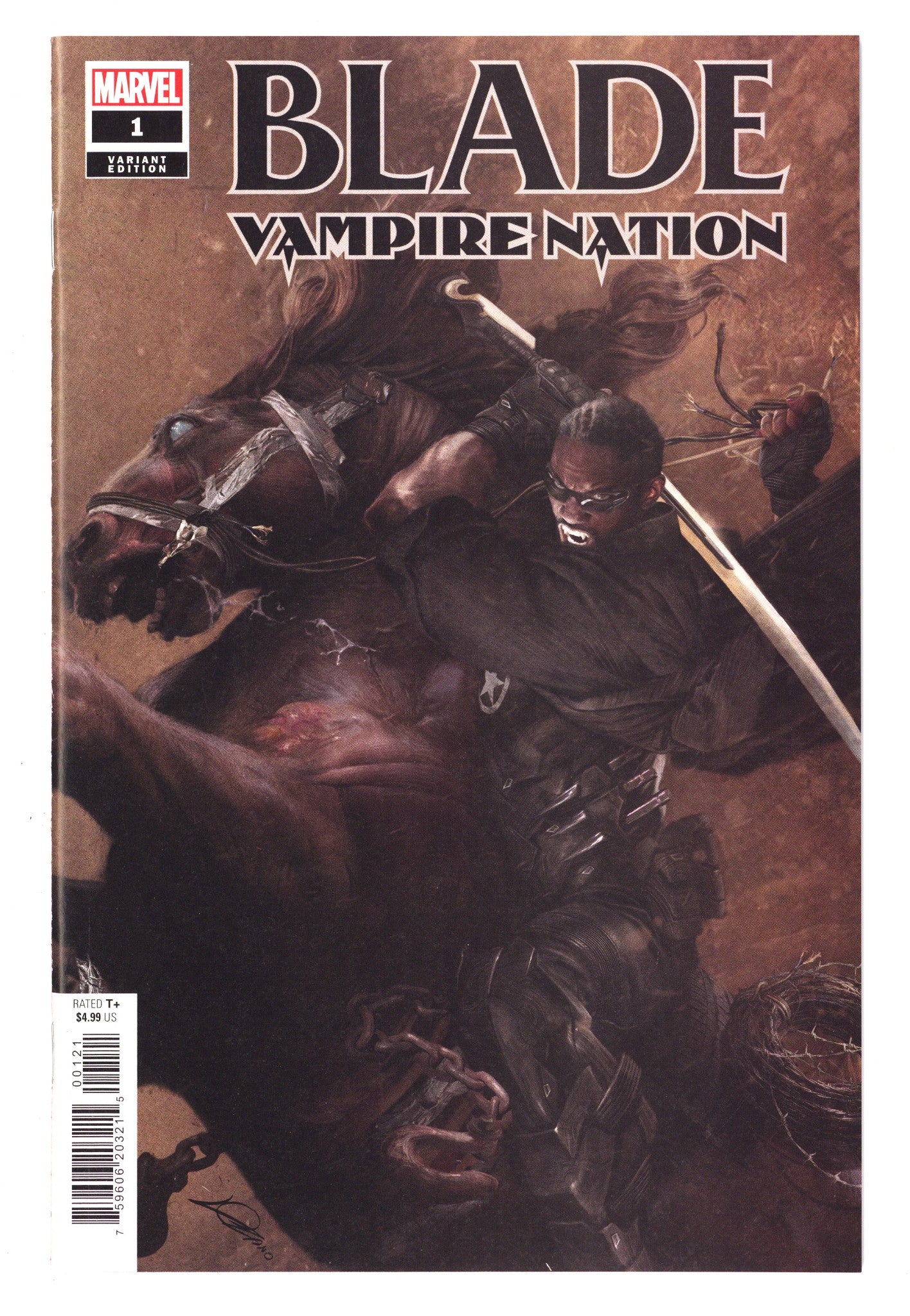 Blade: Vampire Nation 1 High Grade (2023) Lozano Variant 