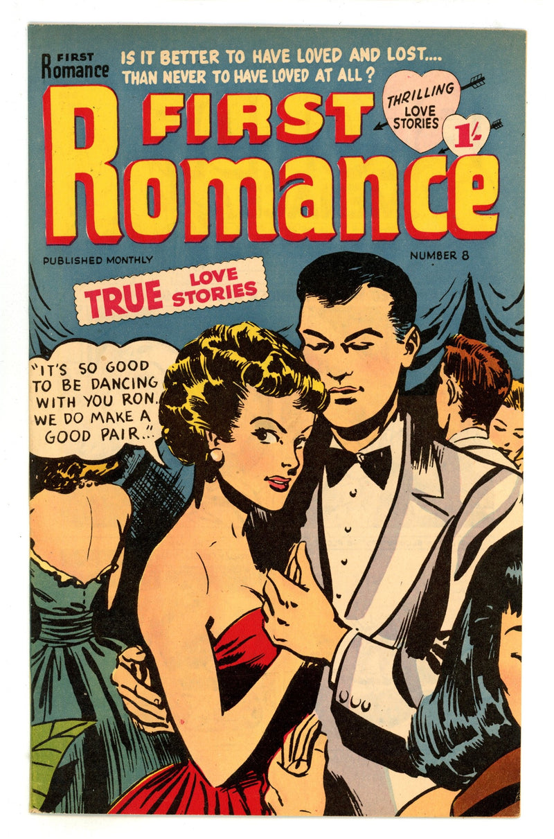 First Romance 8 FN (6.0) (1953) 