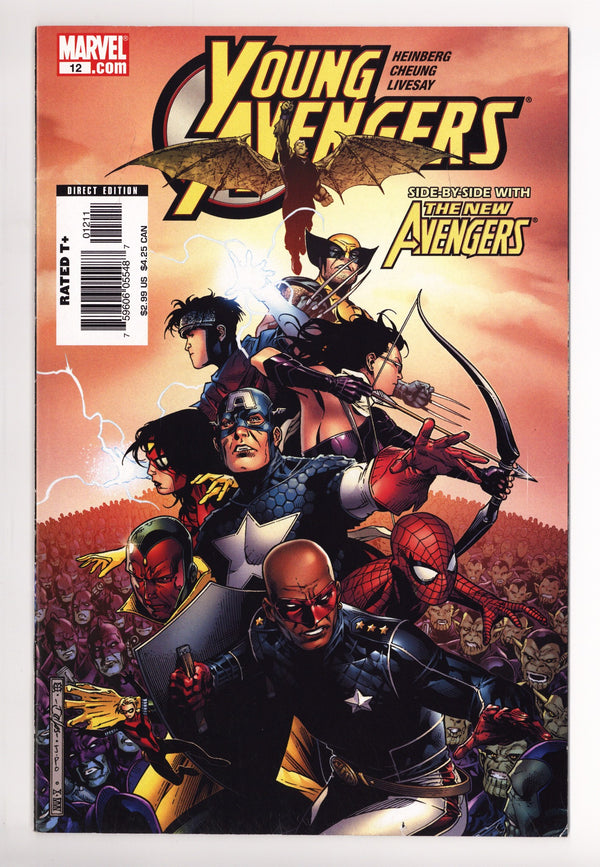 Young Avengers Vol 1 12  High Grade   (2006)