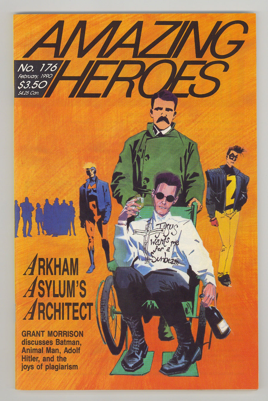 Amazing Heroes 176 Mid Grade (1990) 