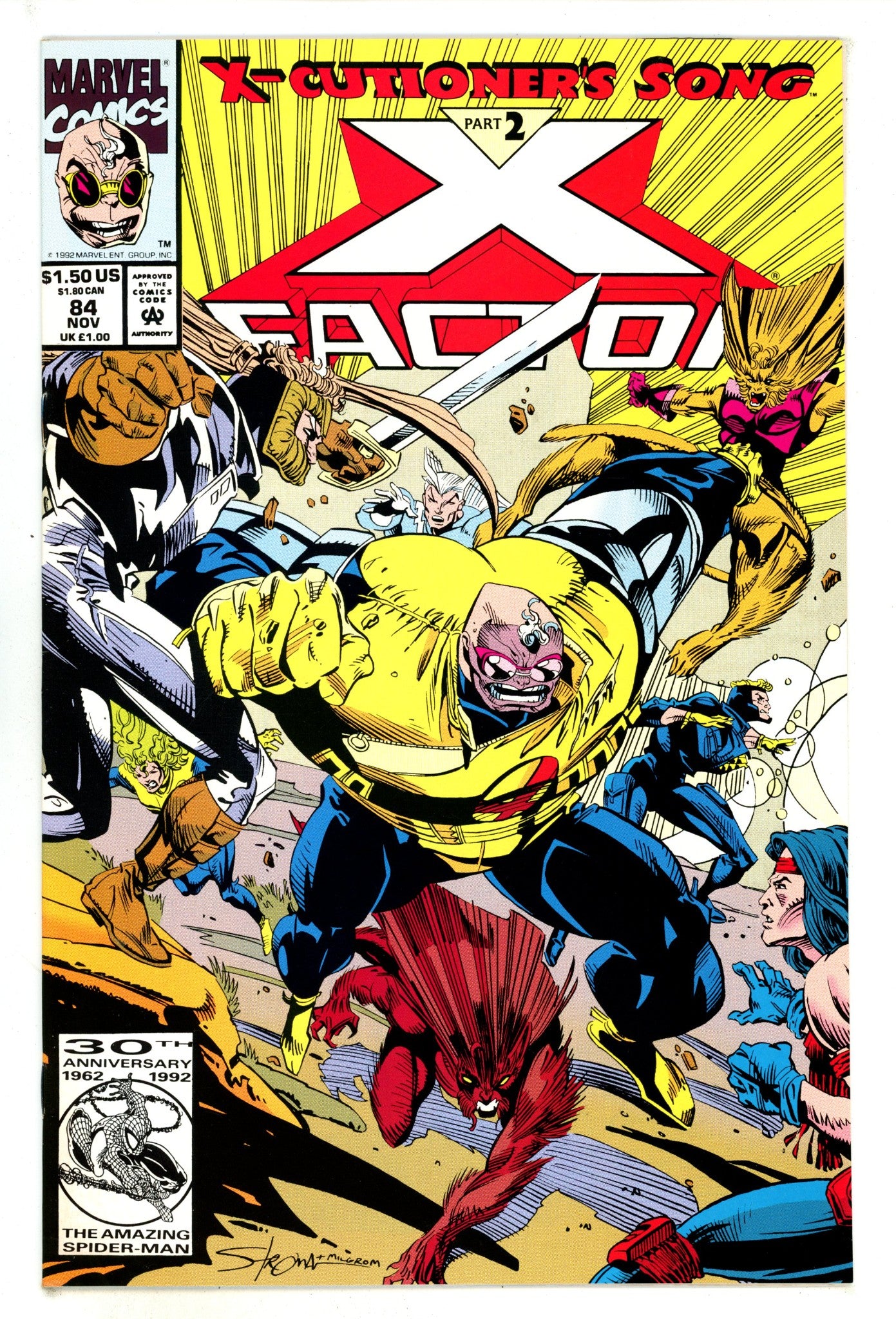 X-Factor Vol 1 84 High Grade (1992) 