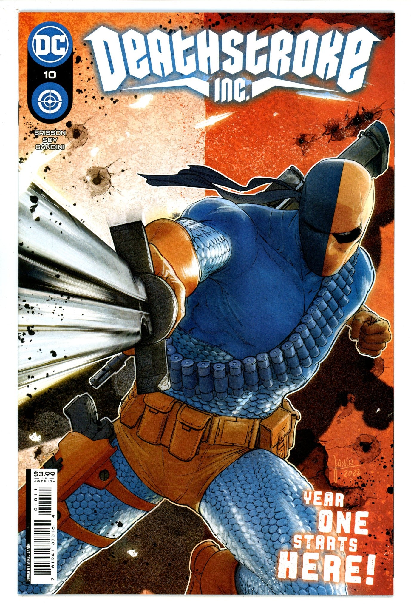 Deathstroke Inc. 10 High Grade (2022) 