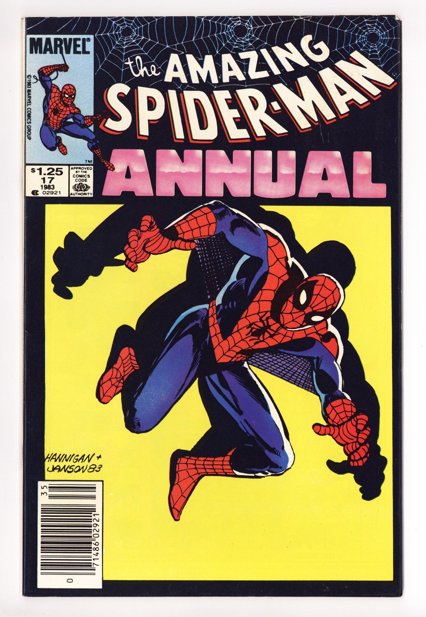 The Amazing Spider-Man Annual Vol 1 17 VF (8.0) (1983) Canadian Price Variant 
