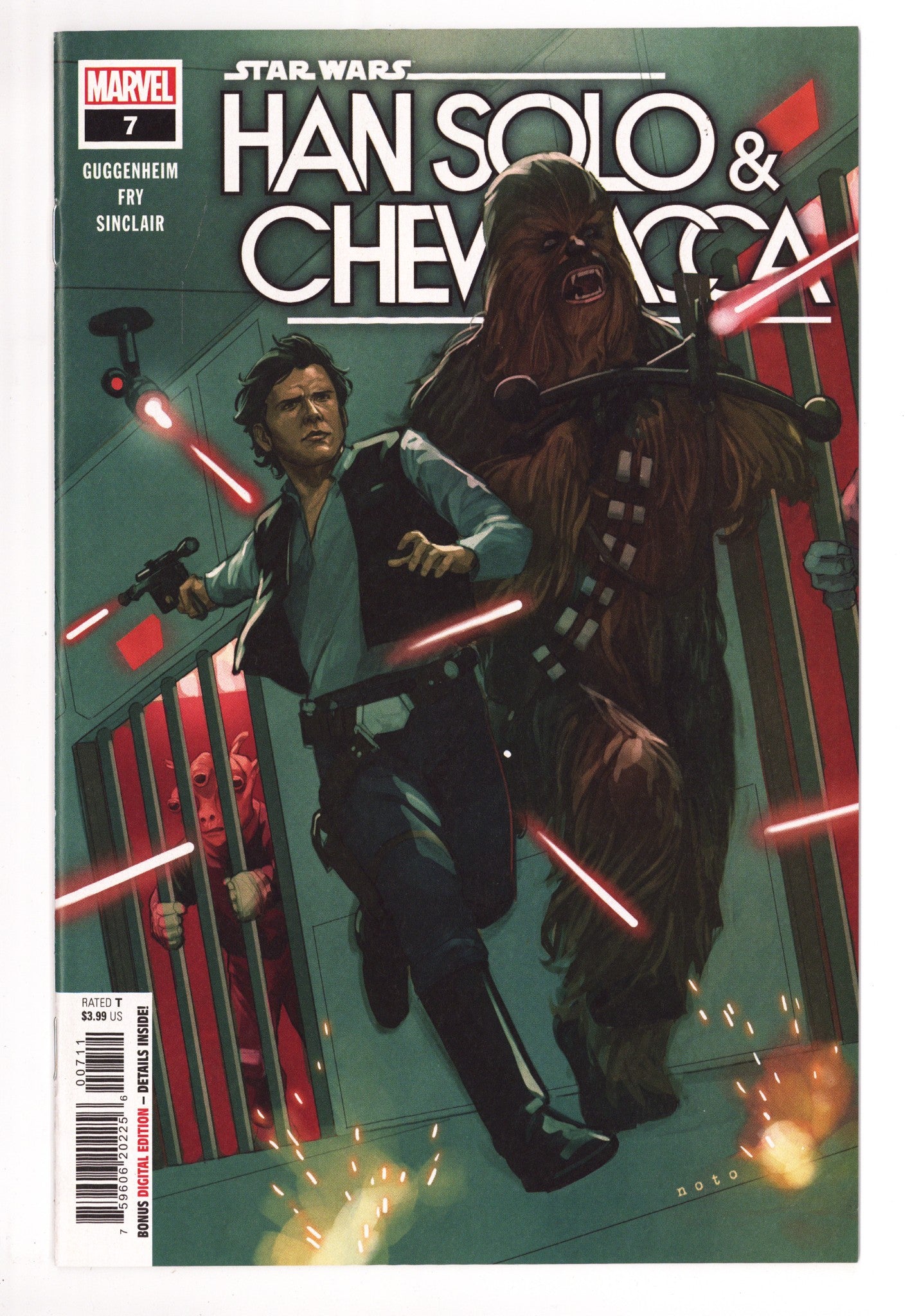 Star Wars: Han Solo & Chewbacca 7 Mid Grade (2023) 