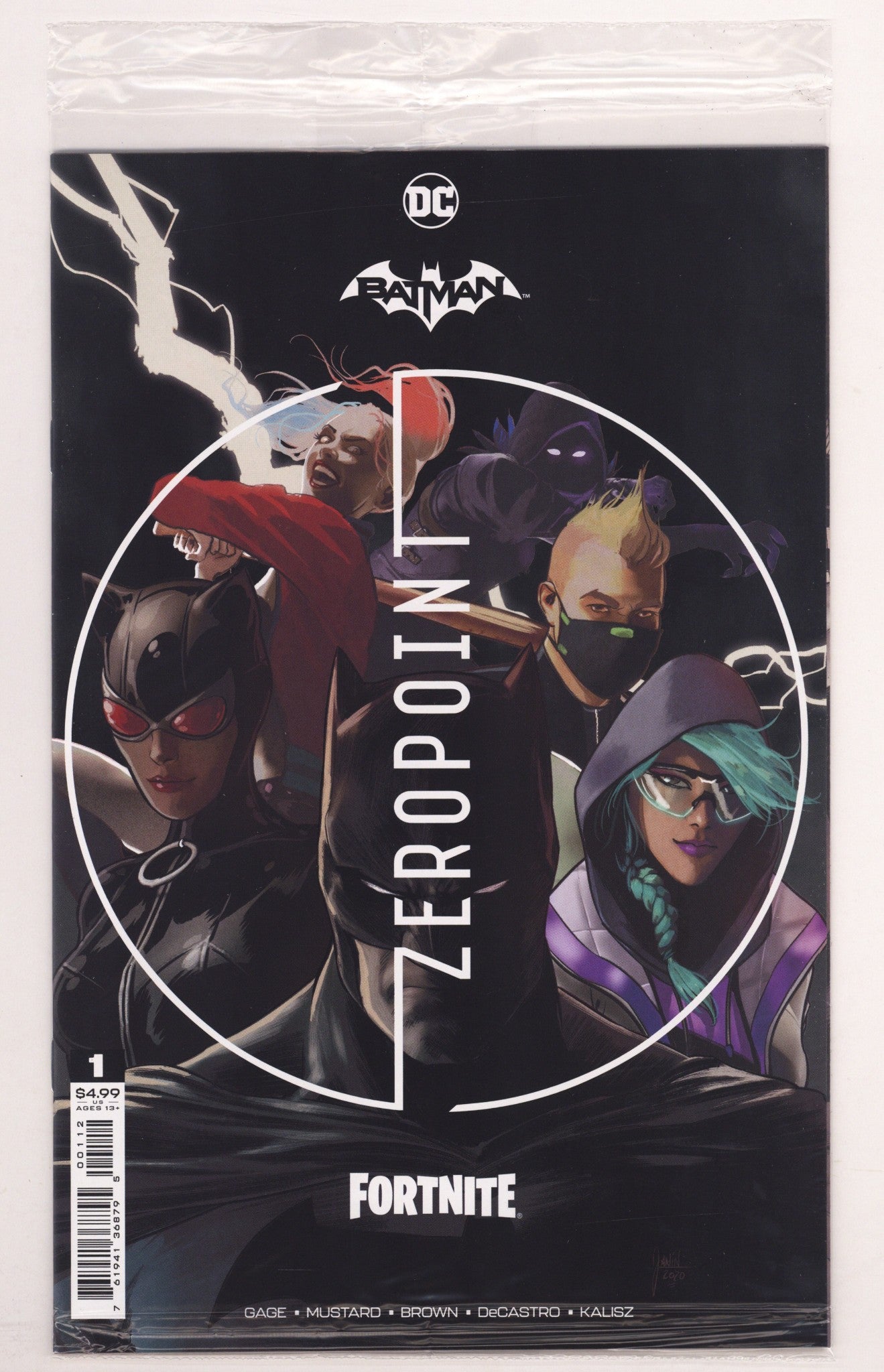 Batman / Fortnite: Zero Point   1  High Grade   (2021)     2nd Print  