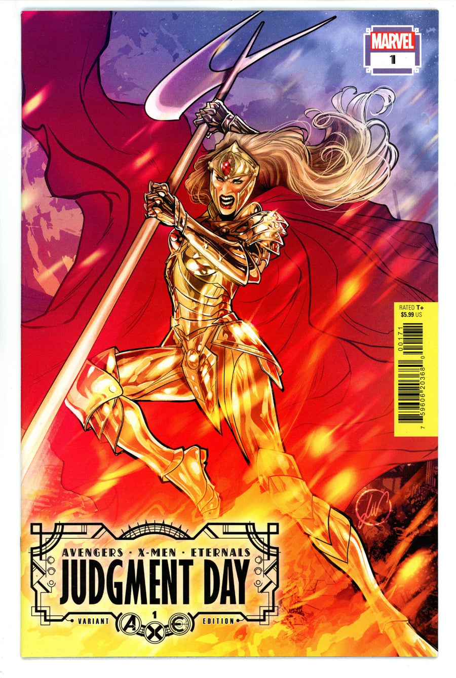 A.X.E.: Judgment Day 1 High Grade (2022) Werneck Variant 