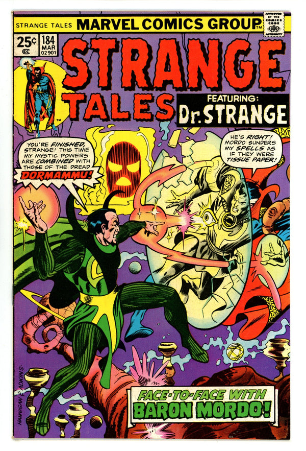 Strange Tales Vol 1 184 VF- (7.5) (1976)