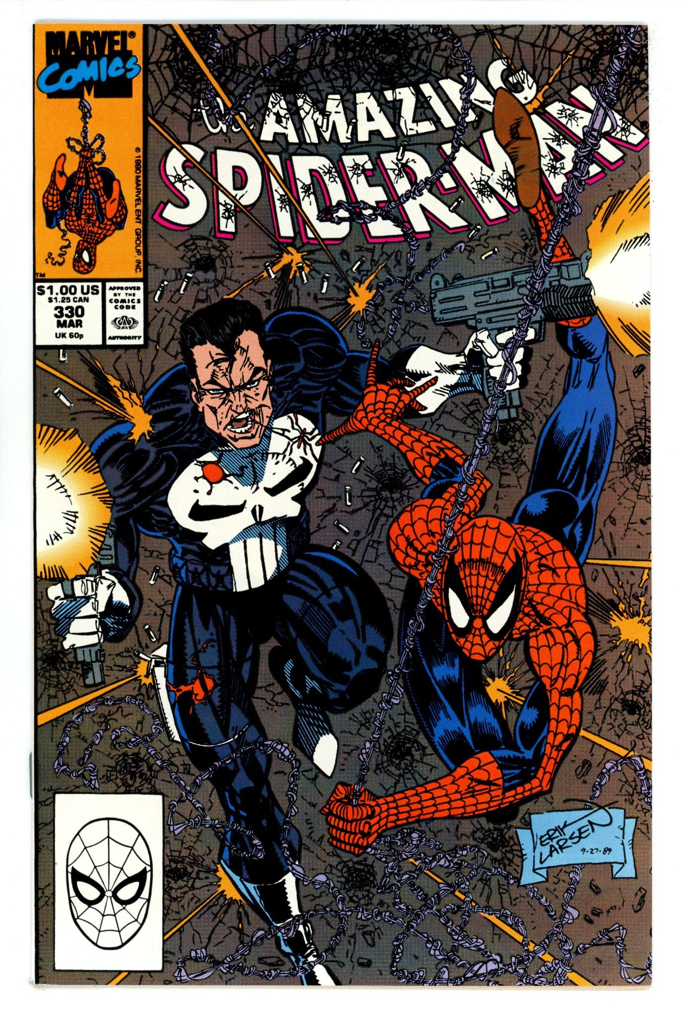 The Amazing Spider-Man Vol 1 330 VF+ (8.5) (1990) 