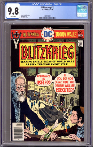 Blitzkrieg 2 CGC 9.8 (NM/M) (1976)