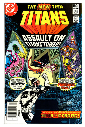 The New Teen Titans Vol 1 7 High Grade (1981) Newsstand