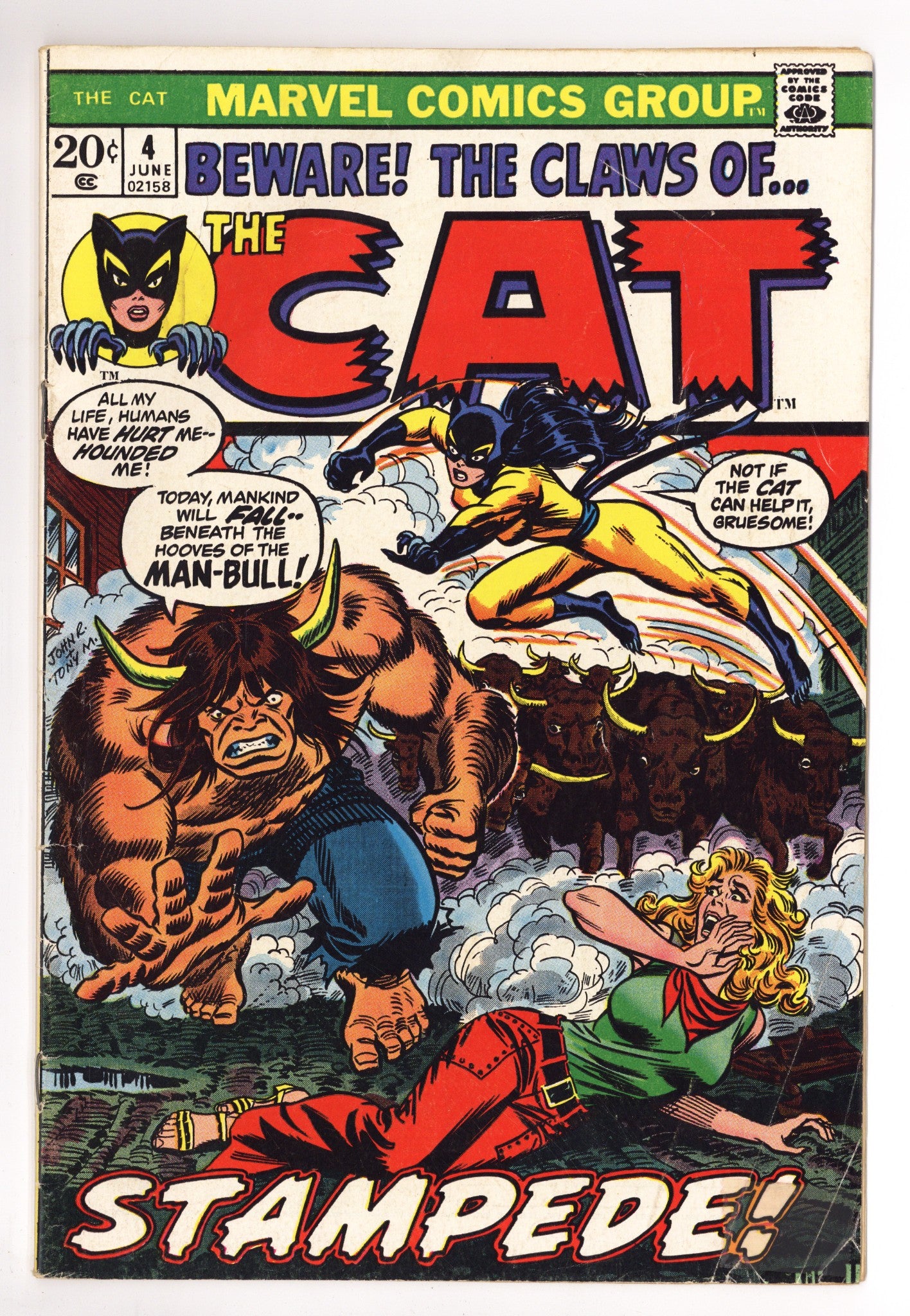 The Cat 4 VG- (3.5) (1973) 