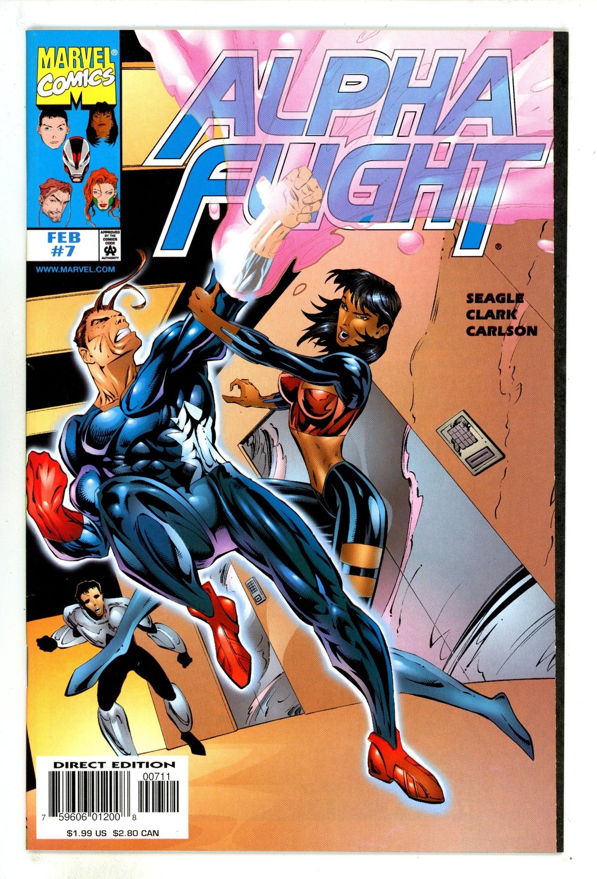 Alpha Flight Vol 2 7  High Grade   (1998)