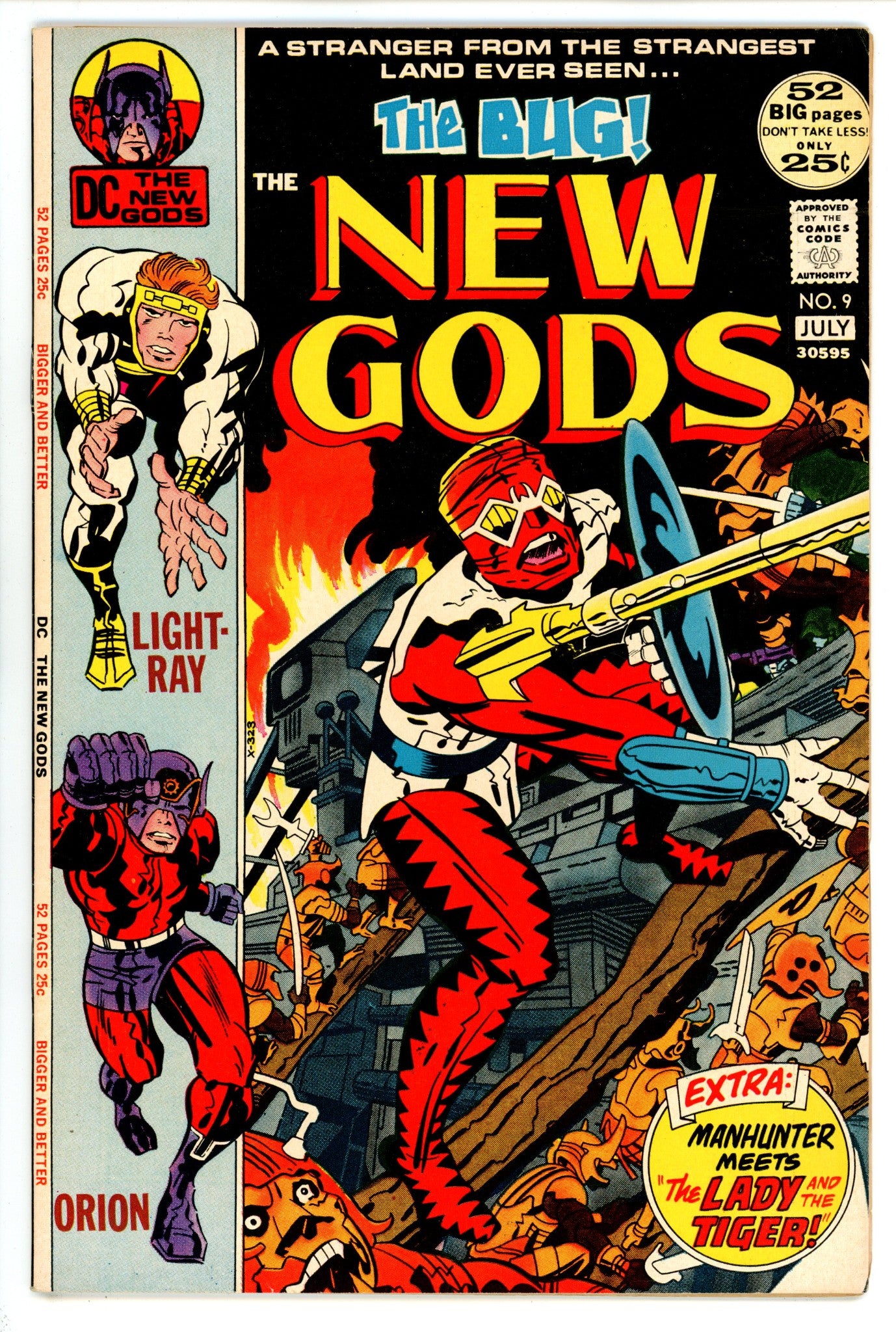 The New Gods Vol 1 9 FN/VF (7.0) (1972) 