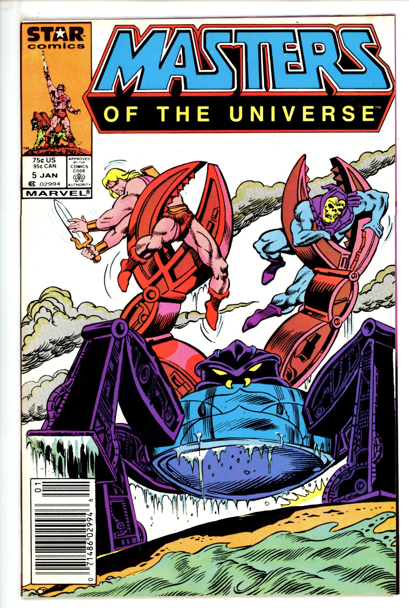 Masters of the Universe 5 VF (8.0) (1987) Newsstand 