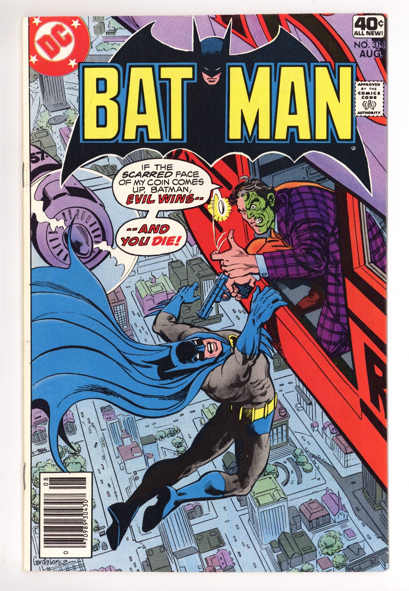 Batman Vol 1 314 Mid Grade (1979) 