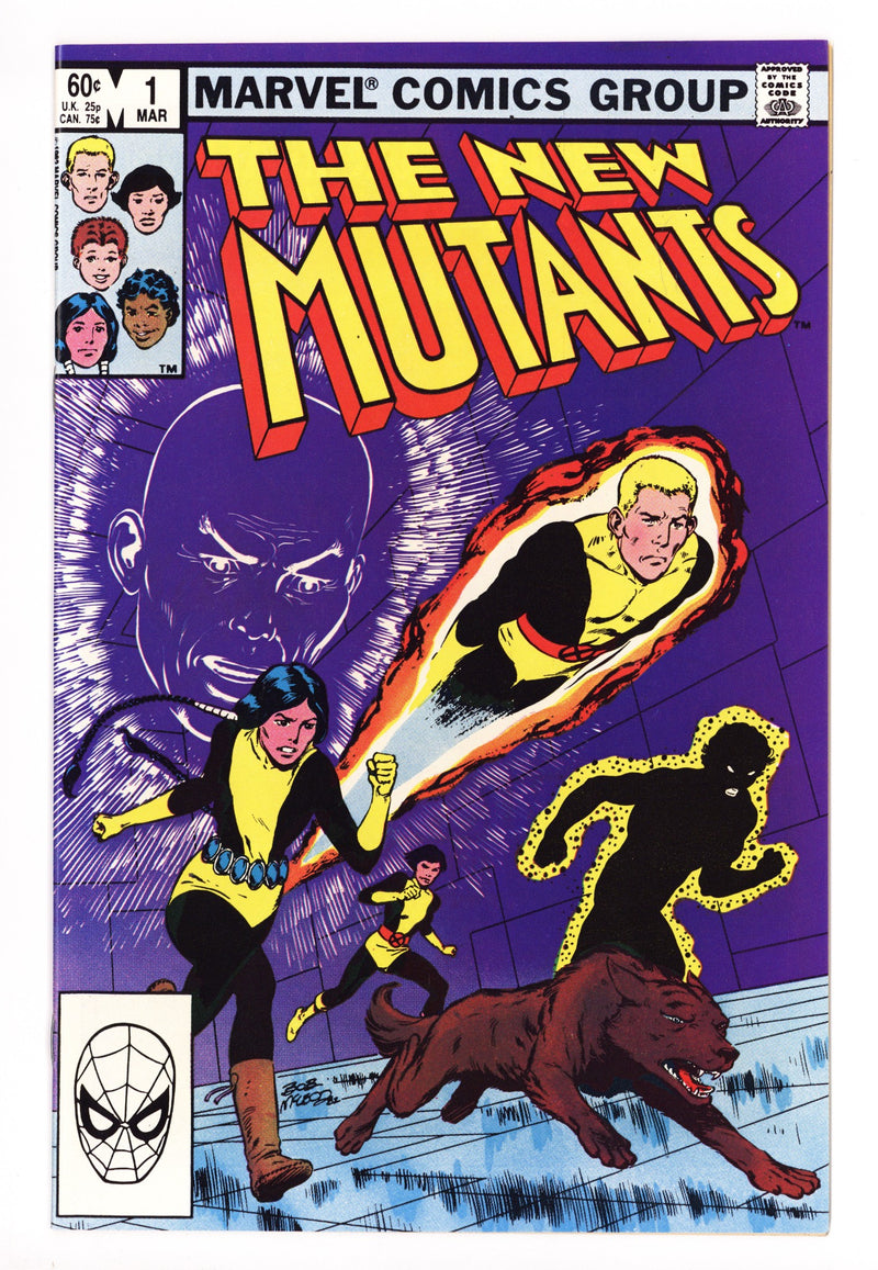 The New Mutants Vol 1 1  VF/NM (9.0)   (1983)        