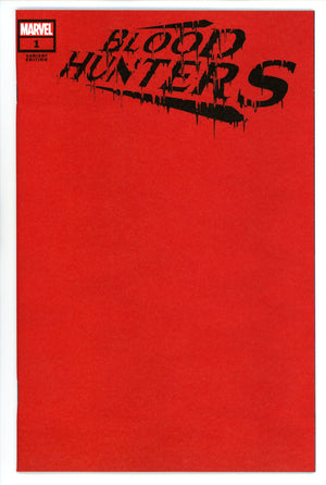 Blood Hunters 1 Blank Variant (2024)