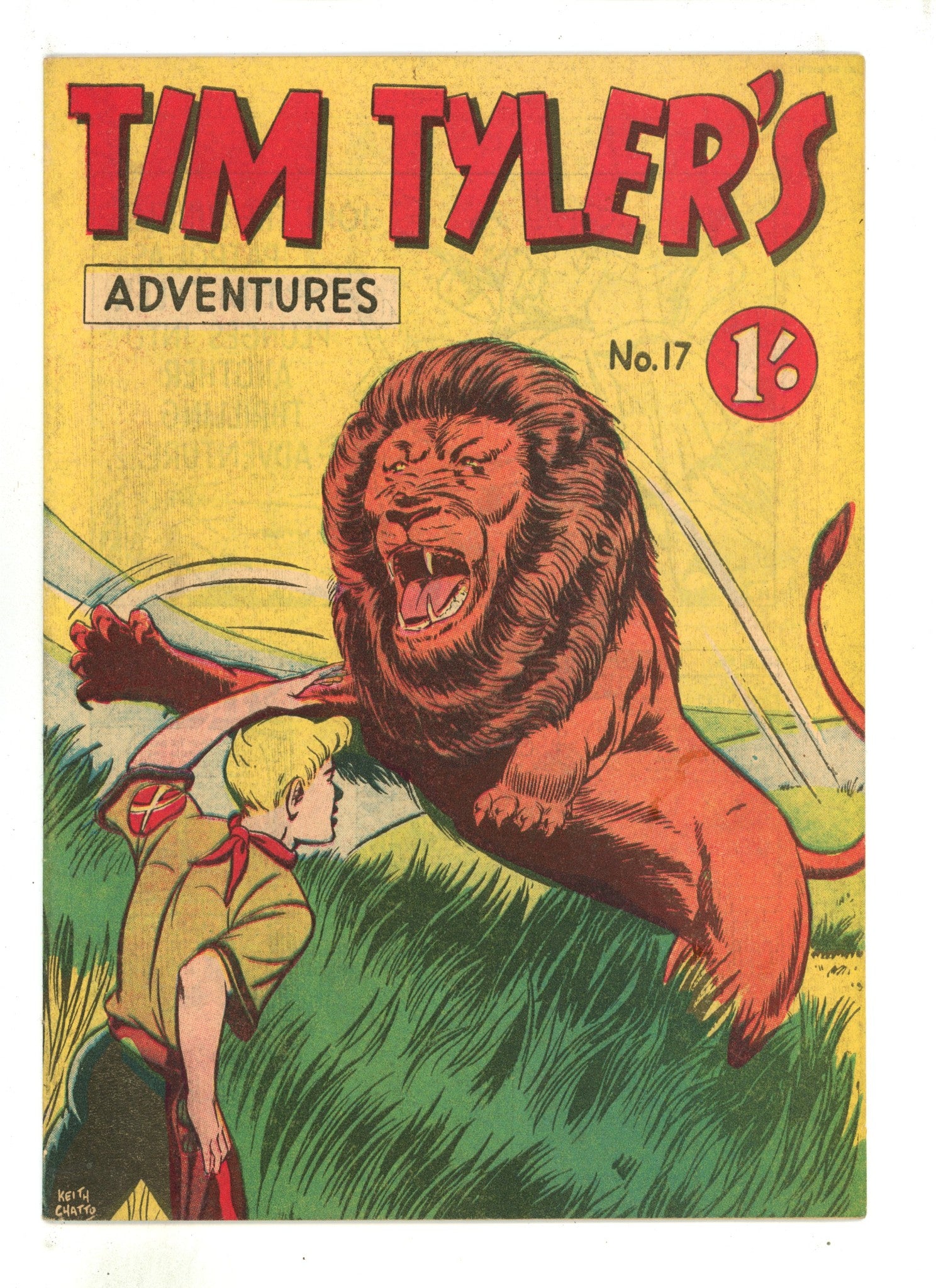 Tim Tyler's Adventures 17 FN/VF (7.0) (1965) 
