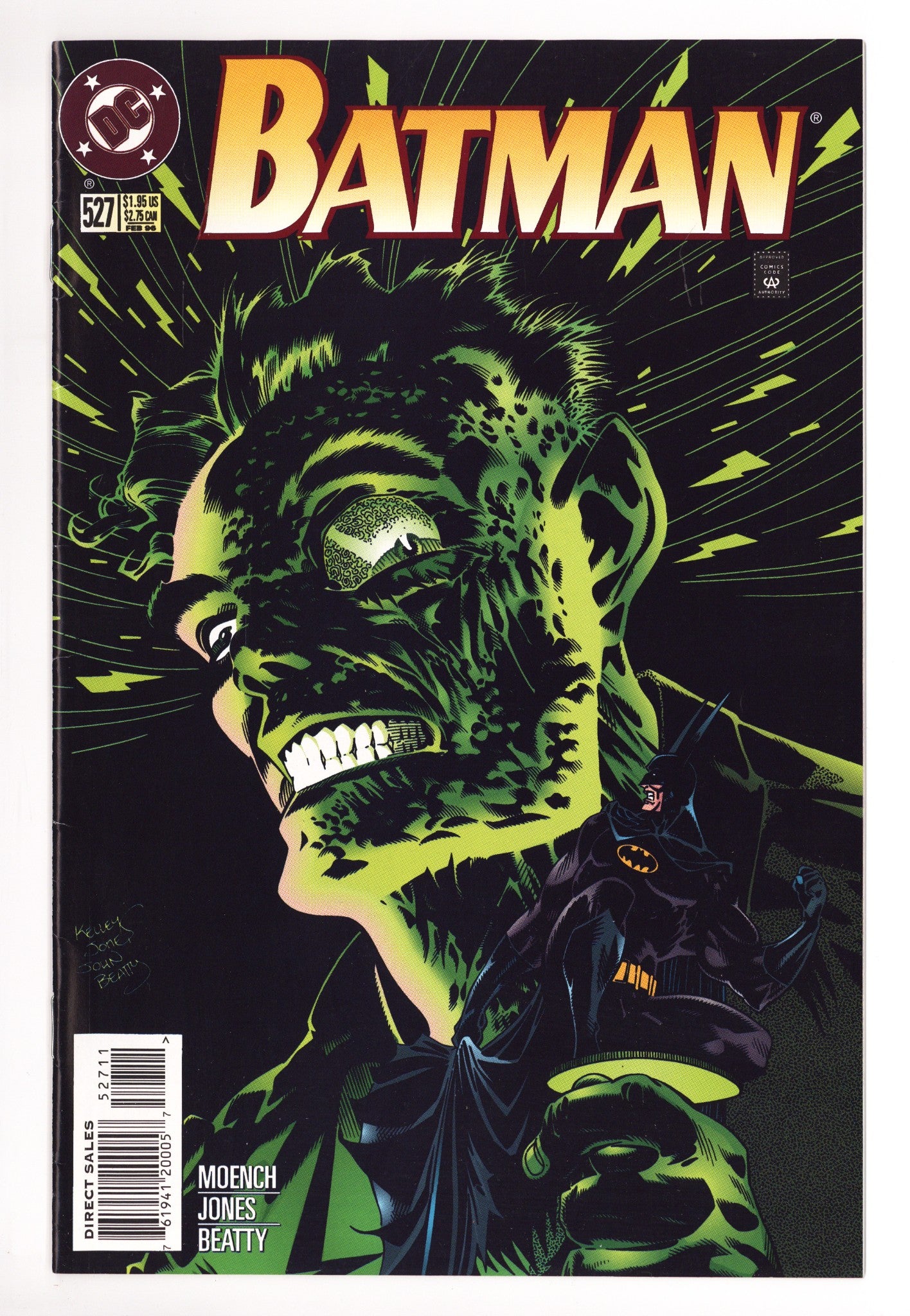Batman Vol 1 527 Low Grade (1996) 