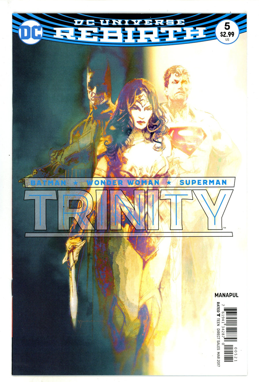 Trinity Vol 2 5 High Grade (2017) Sienkiewicz Variant 