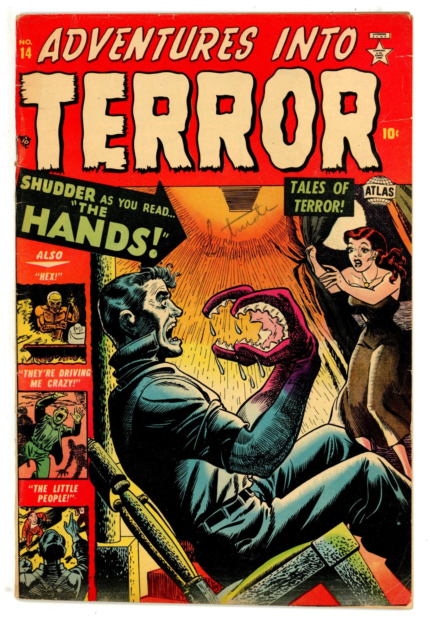 Adventures into Terror 14 VG/FN (5.0) (1952) 