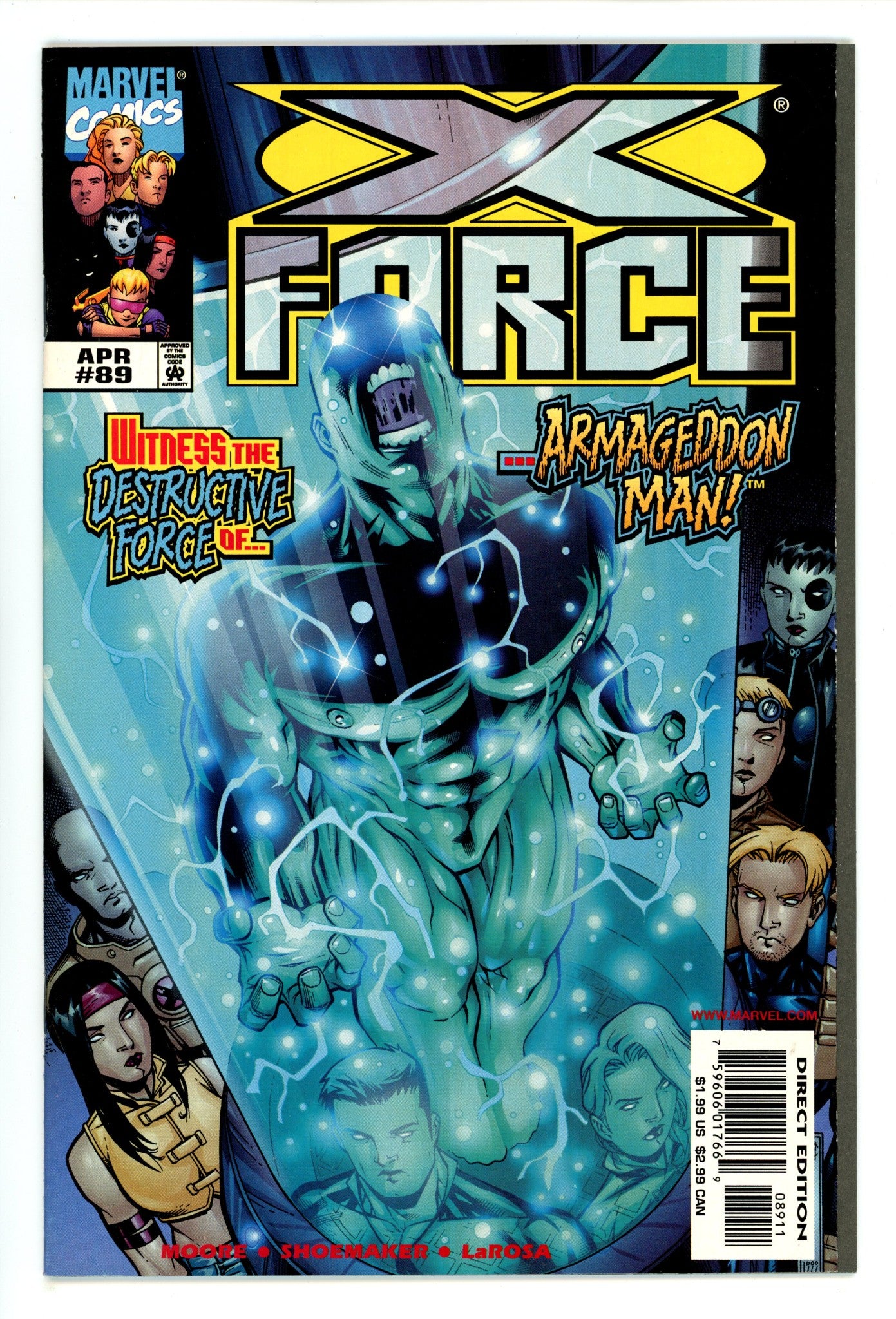 X-Force Vol 1 89 High Grade (1999) 
