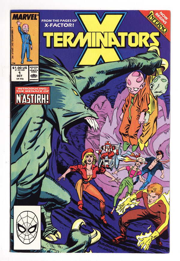 X-Terminators Vol 1 1 High Grade (1988)