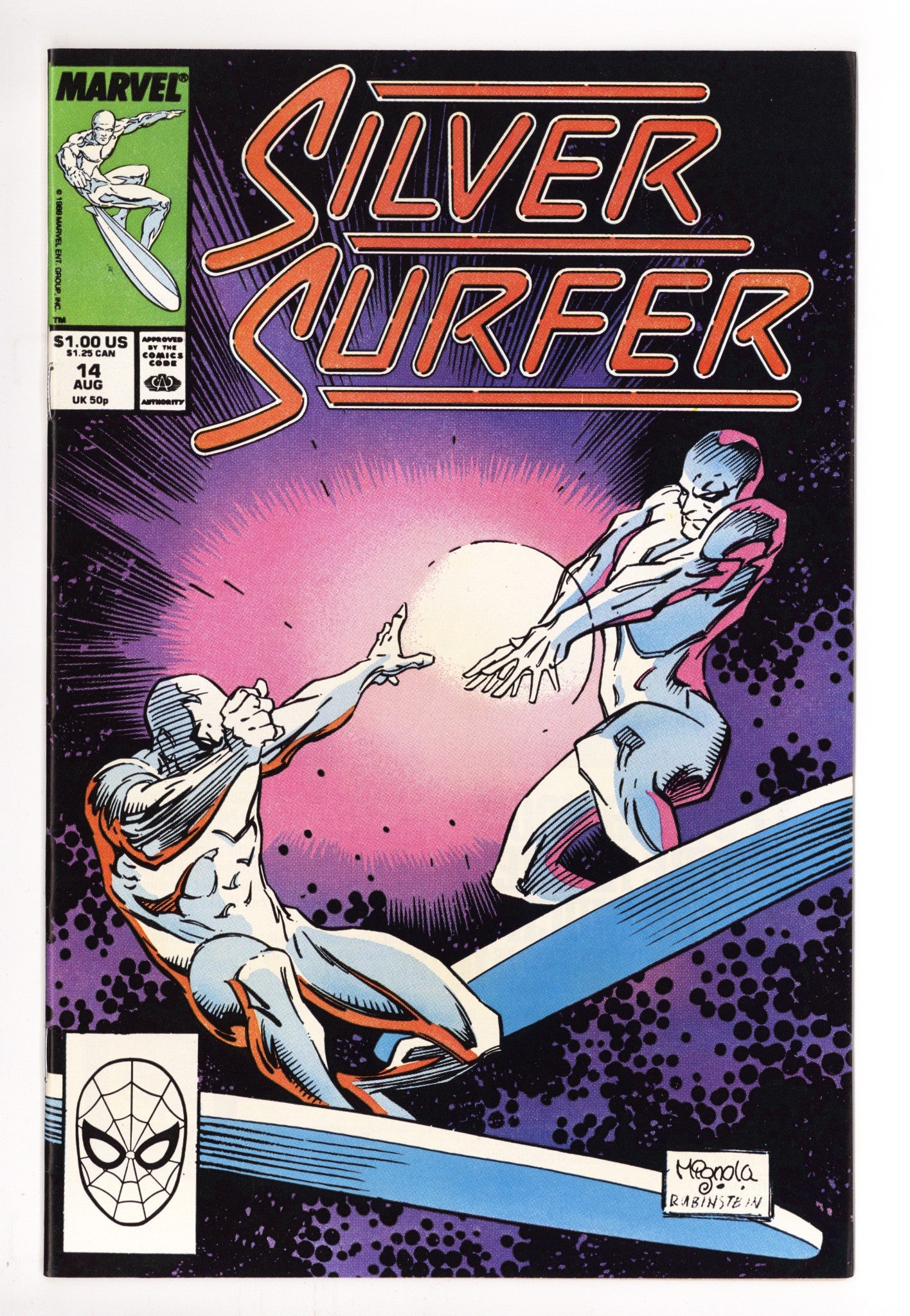 Silver Surfer Vol 3 14 Mid Grade (1988) 