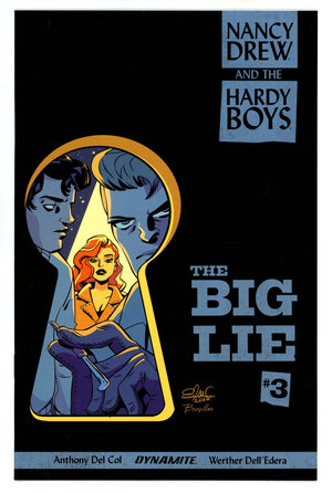 Nancy Drew and the Hardy Boys: The Big Lie 3 Mid Grade (2017) Charretier Variant