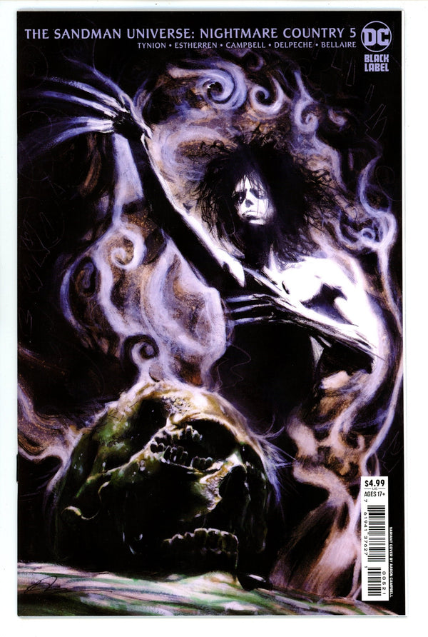 The Sandman Universe: Nightmare Country 5 High Grade (2022) Campbell Variant