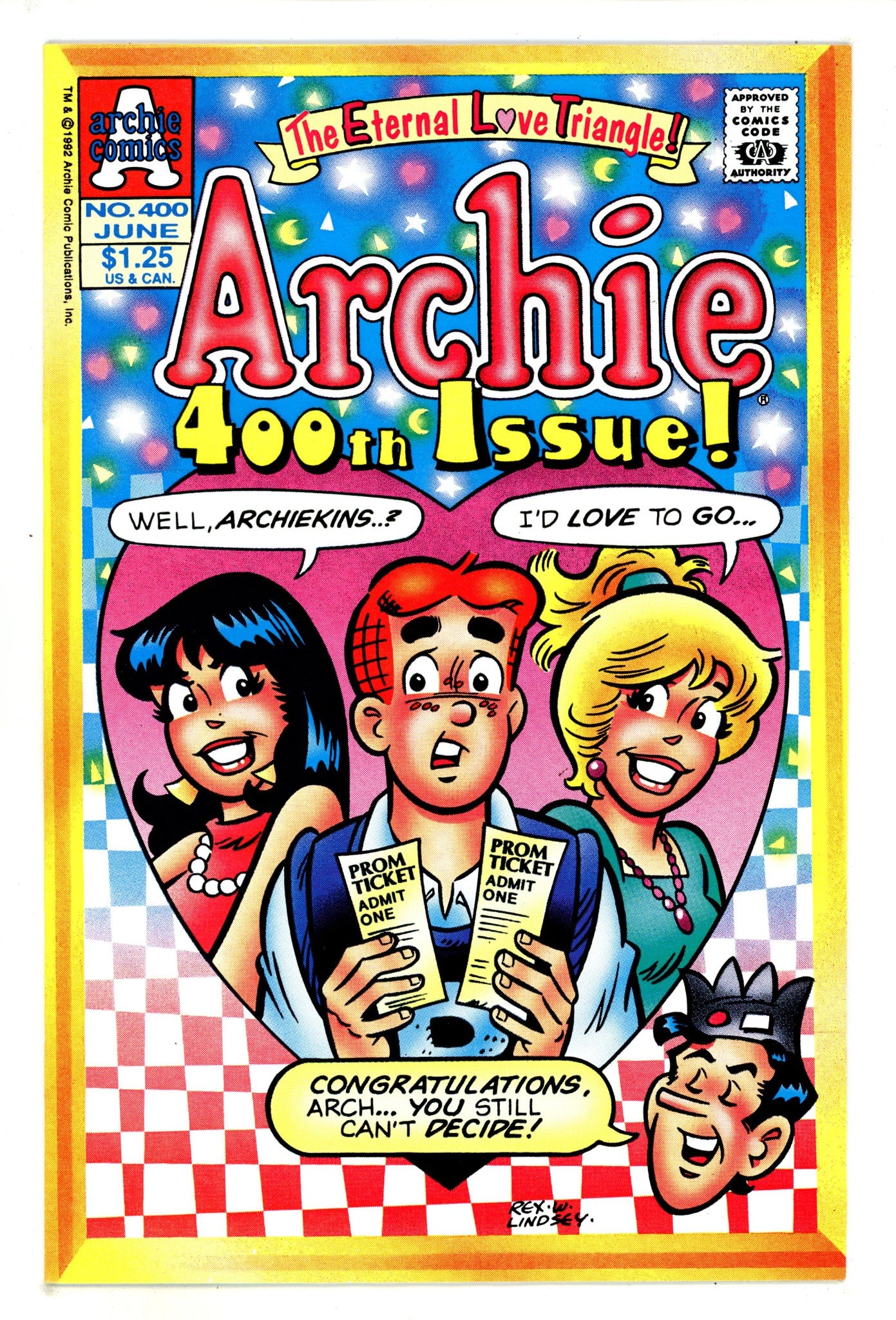 Archie Vol 1 400 High Grade (1992) 