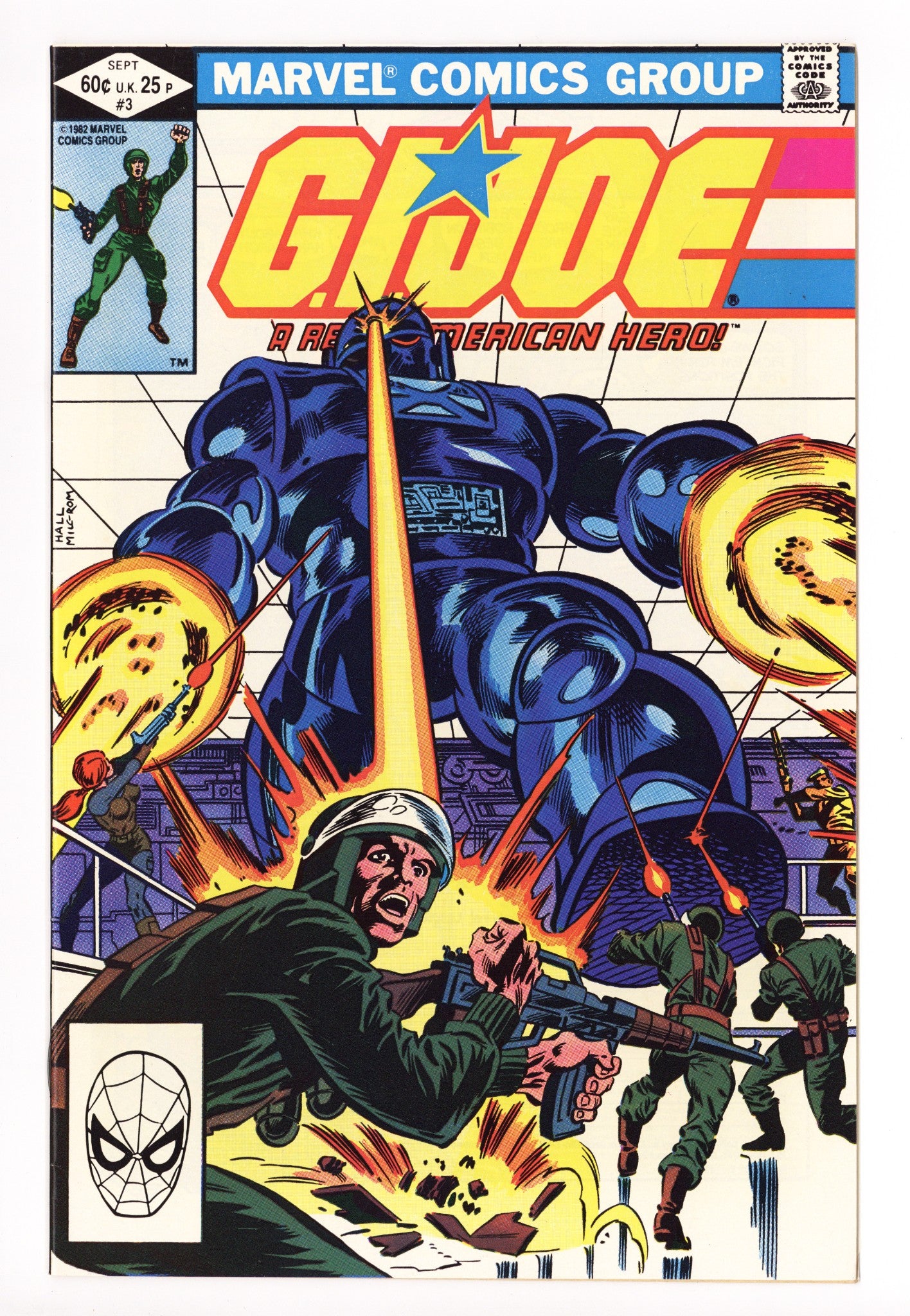 G.I. Joe, A Real American Hero 3 Mid Grade (1982) 