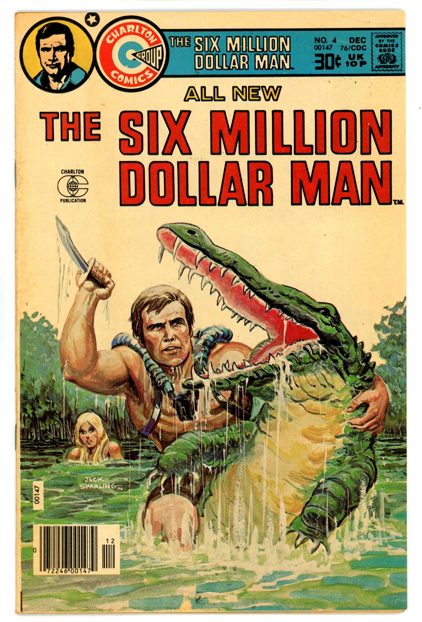The Six Million Dollar Man 4 FN (6.0) (1976) 