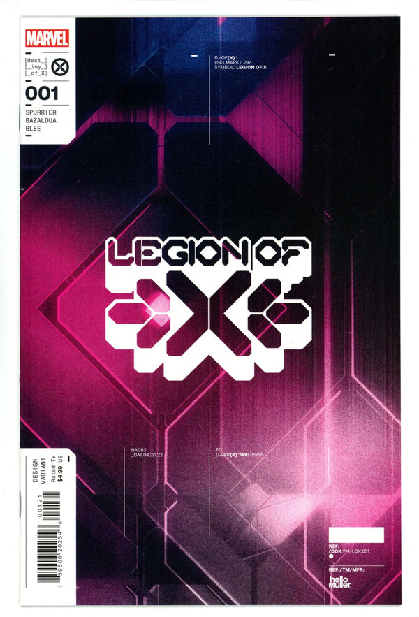 Legion of X 1 High Grade (2022) Muller Variant