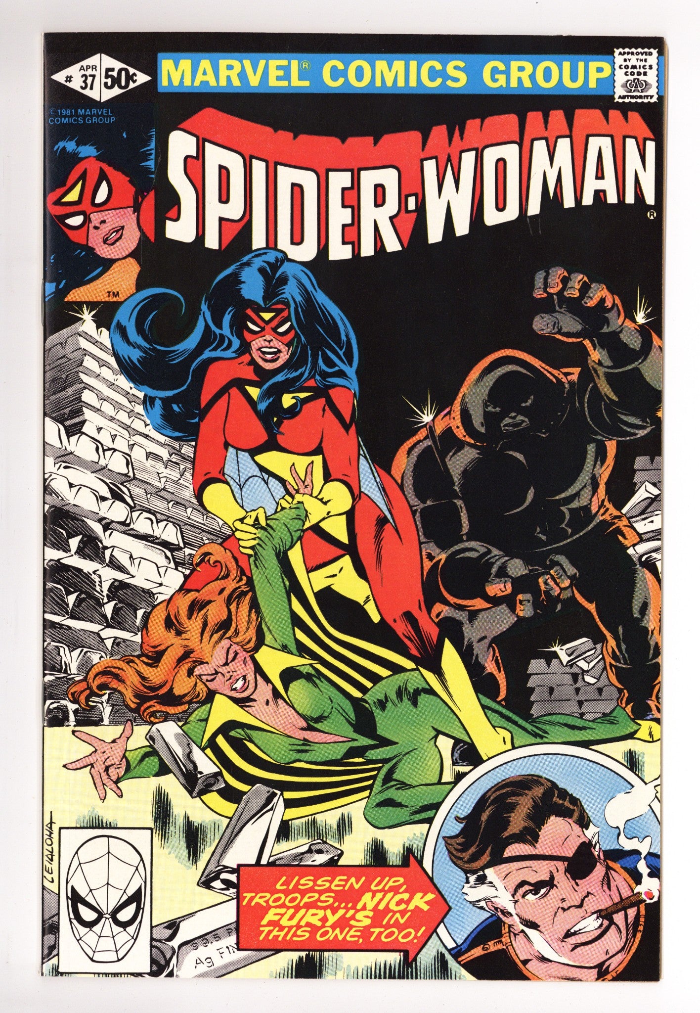 Spider-Woman Vol 1 37 NM- (9.2) (1981) 