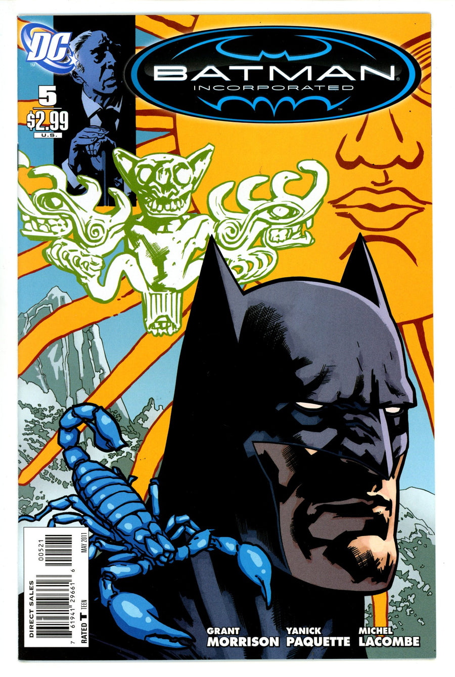 Batman, Inc. Vol 1 5 VF+ (8.5) (2011) Paquette Incentive Variant 