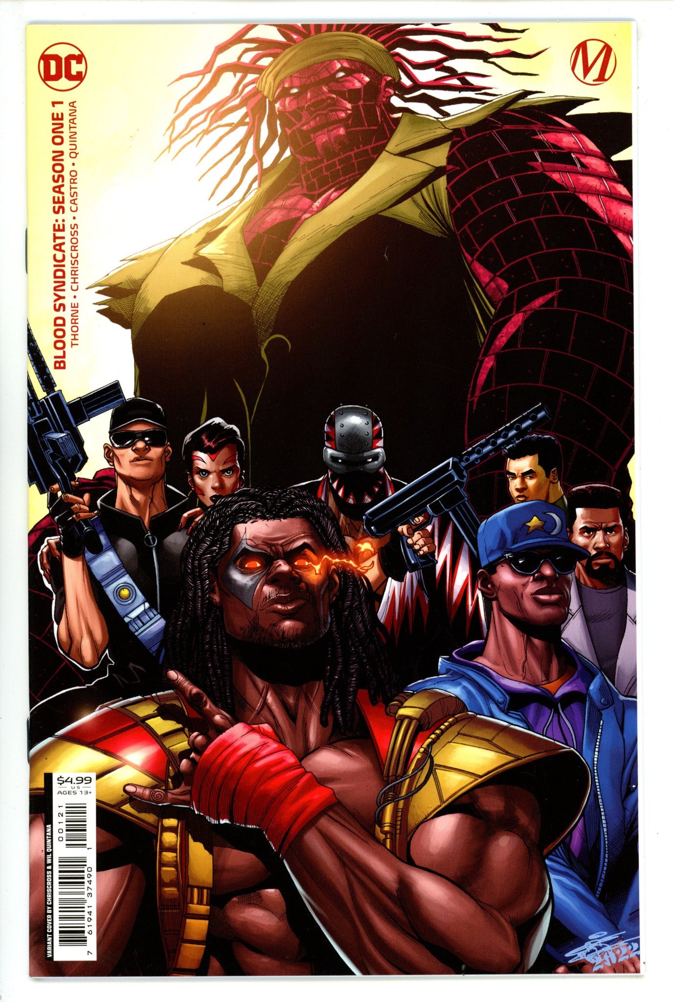 Blood Syndicate: Season One 1 High Grade (2022) ChrisCross Variant 