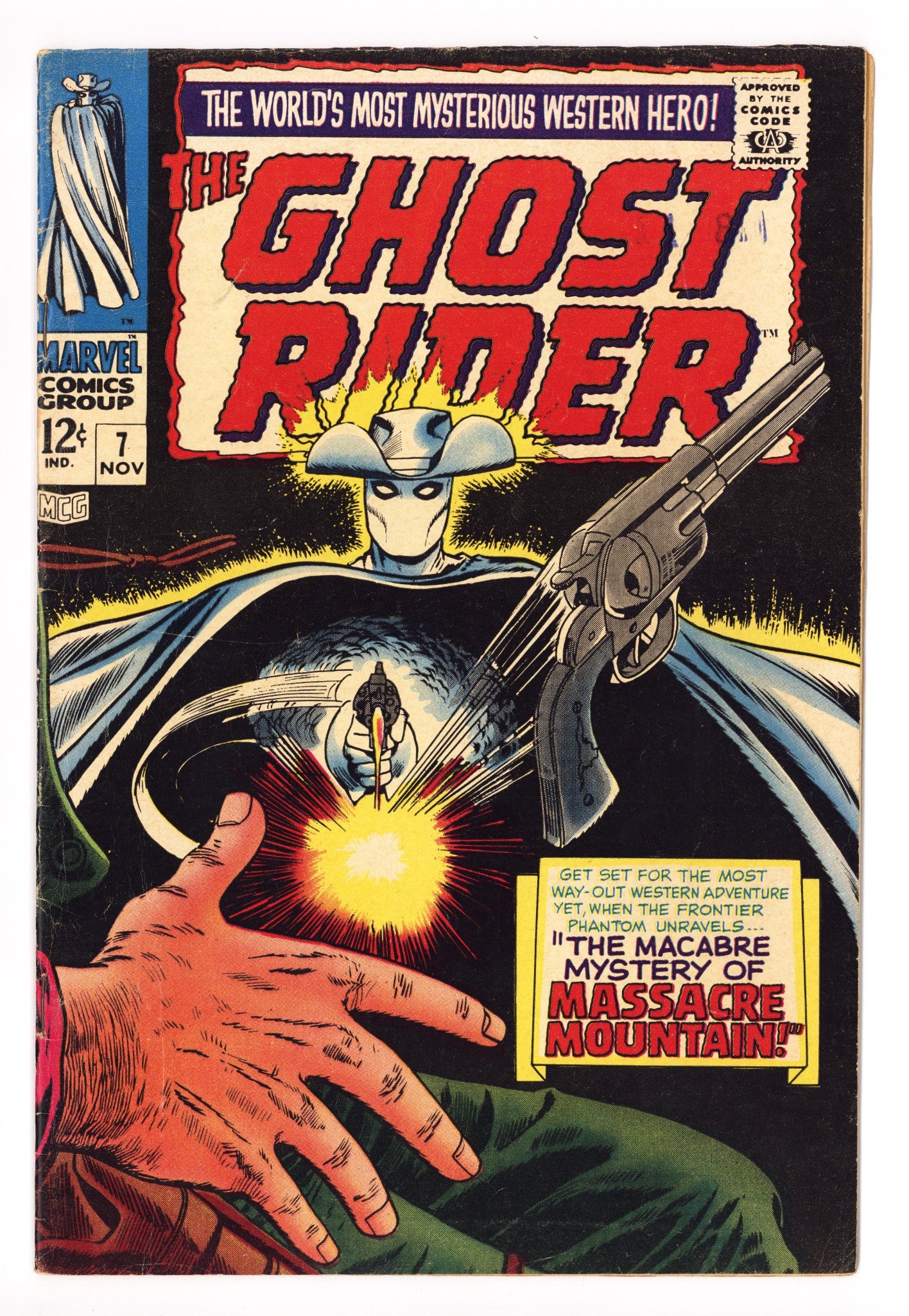 The Ghost Rider 7 FN- (5.5) (1967) 
