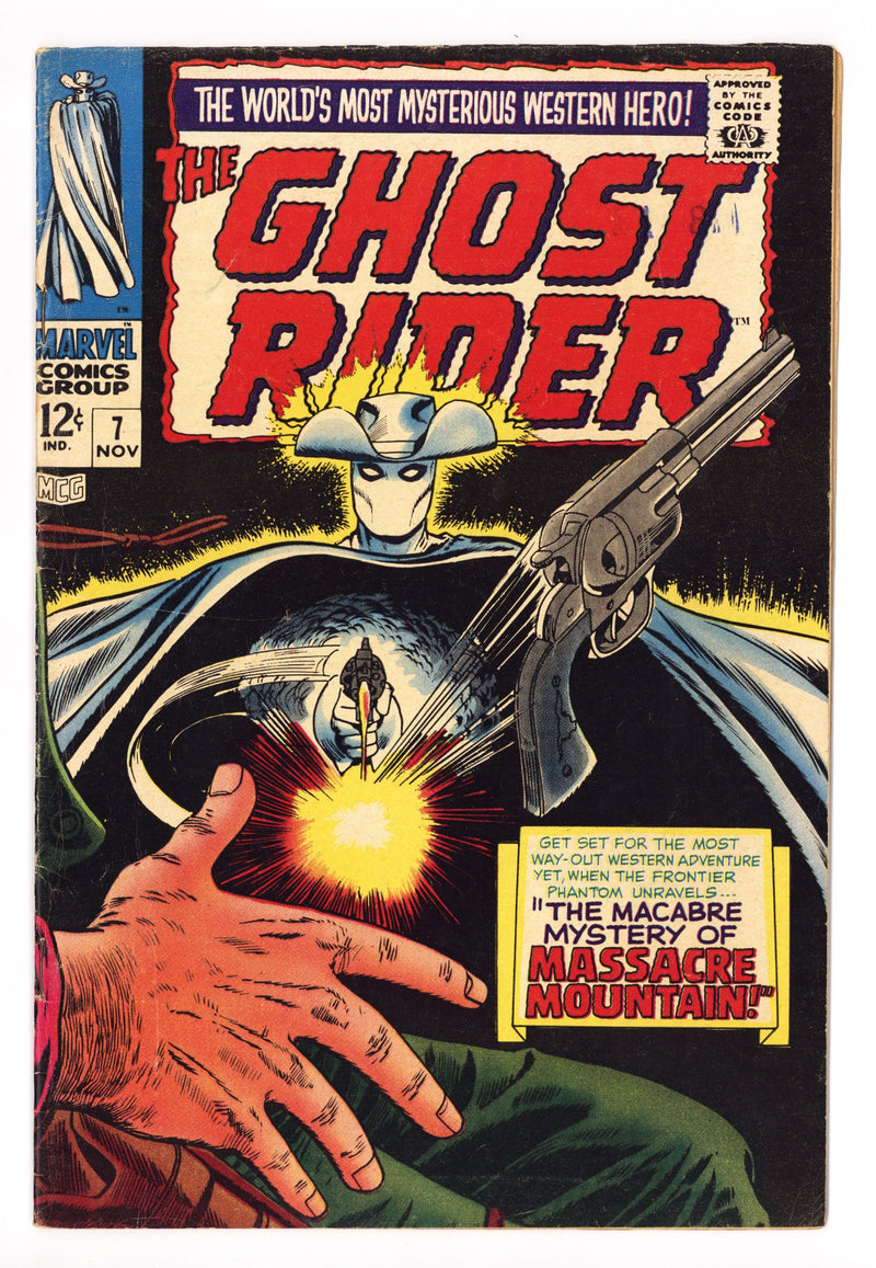 The Ghost Rider 7 FN- (5.5) (1967) 