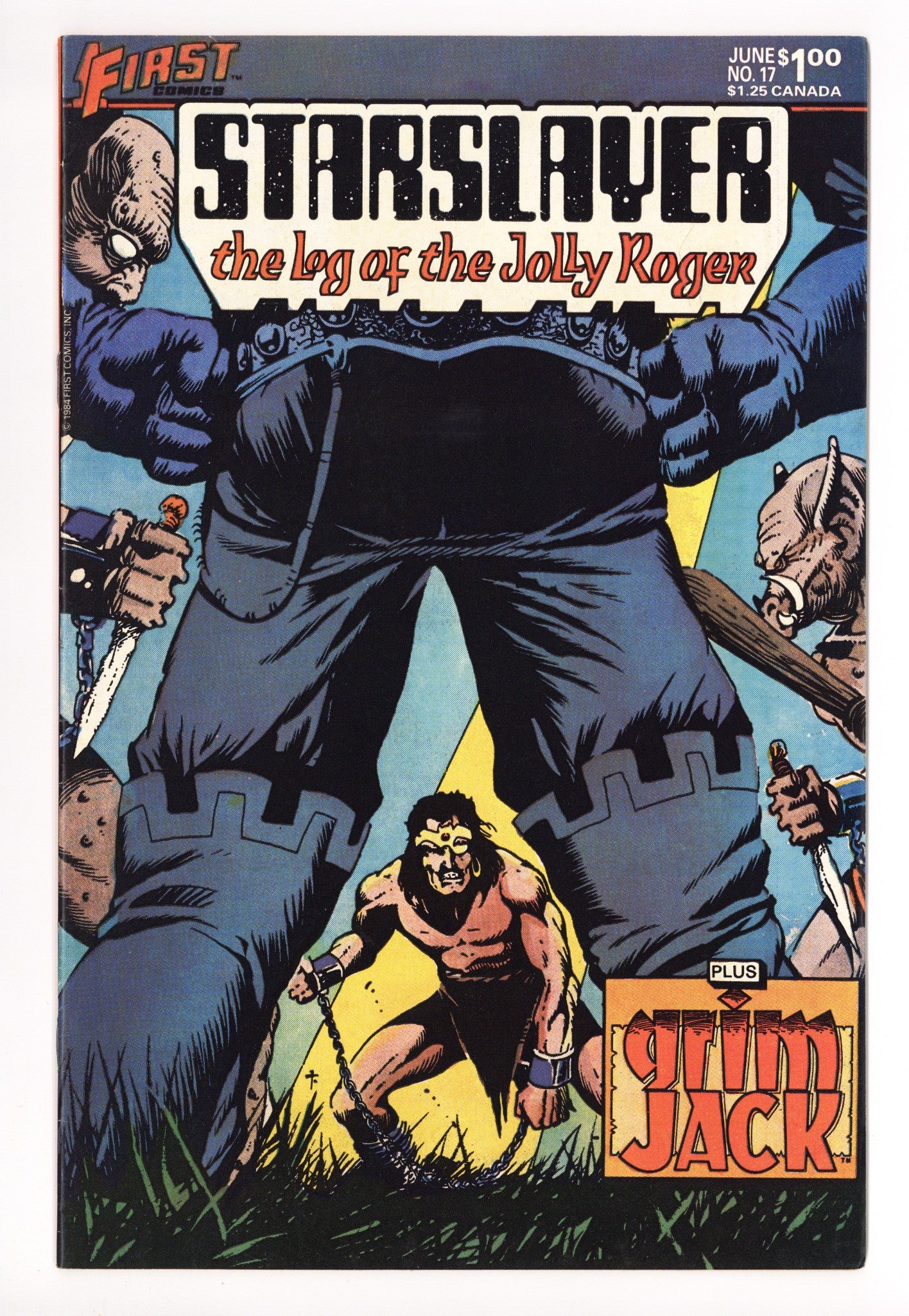 Starslayer Vol 1 17 Mid Grade (1984) 