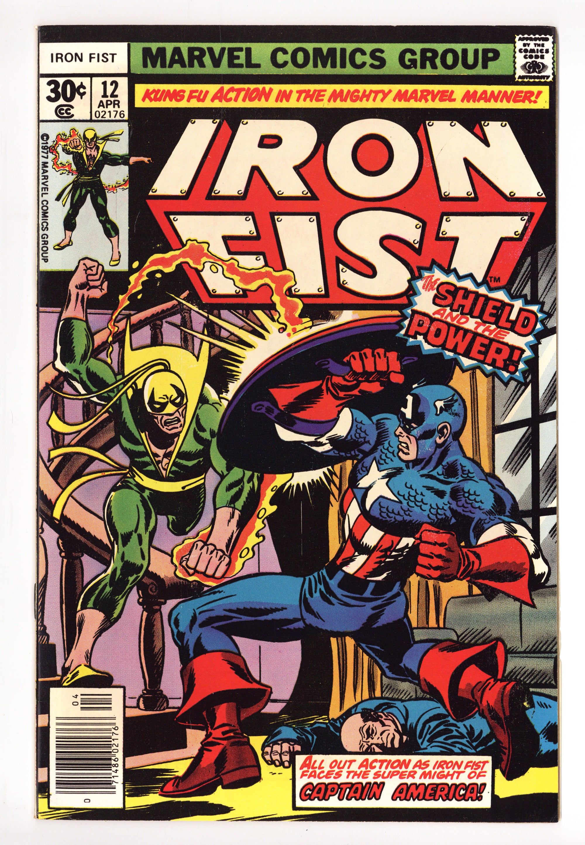 Iron Fist Vol 1 12 VF (8.0) (1977) 