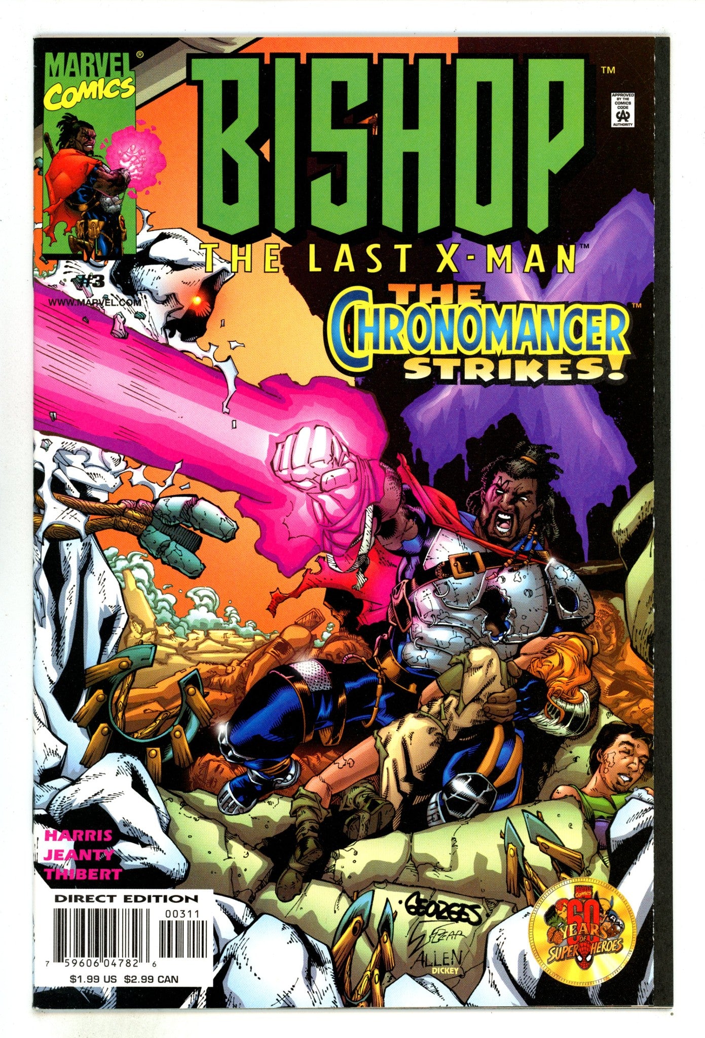 Bishop: The Last X-Man 3 High Grade (1999) 