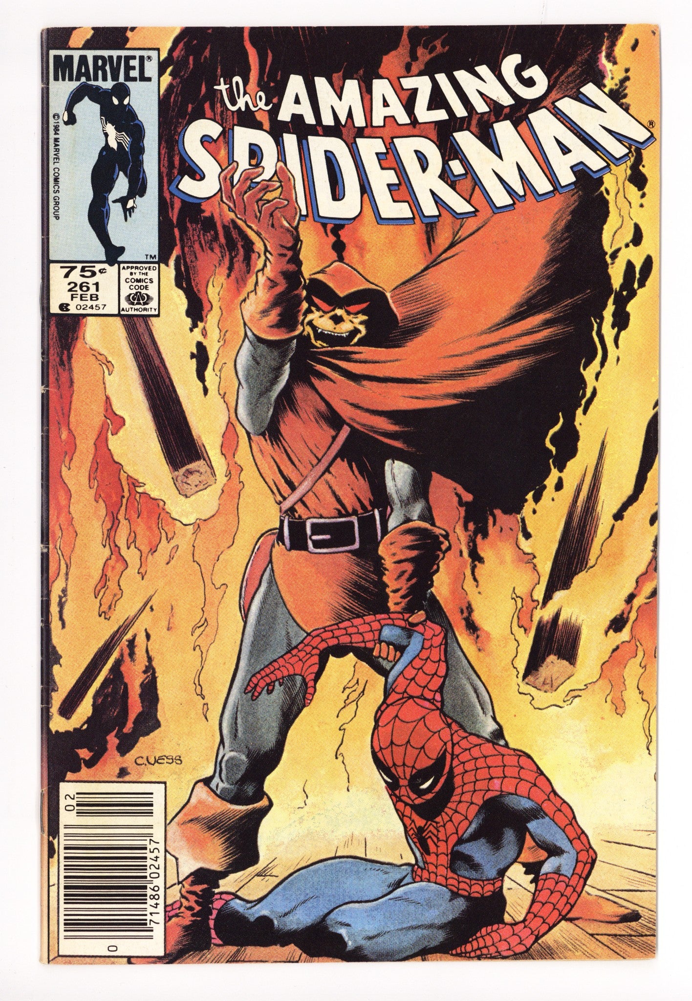 The Amazing Spider-Man Vol 1 261 FN- (5.5) (1985) Canadian Price Variant 