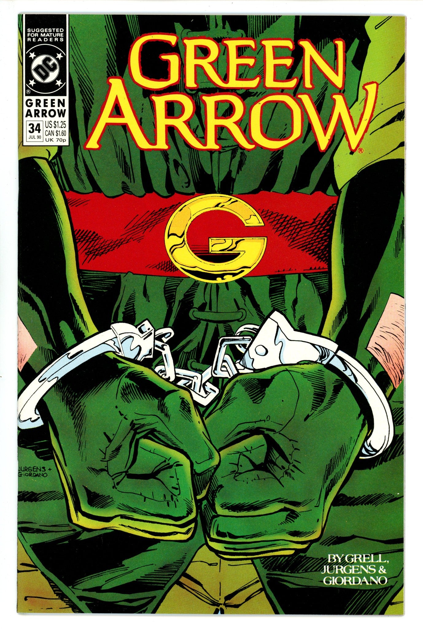 Green Arrow Vol 2 34 (1990)