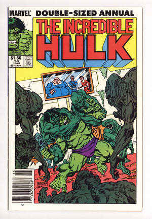 The Incredible Hulk Annual Vol 1 14 FN+ (6.5) (1985) Canadian Price Variant