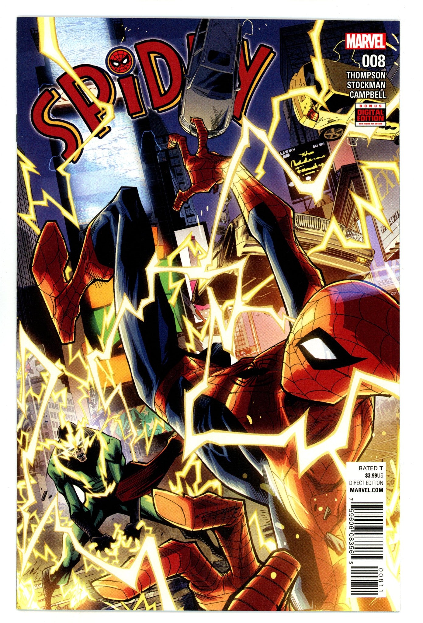 Spidey Vol 1 8  High Grade  (2016)  
