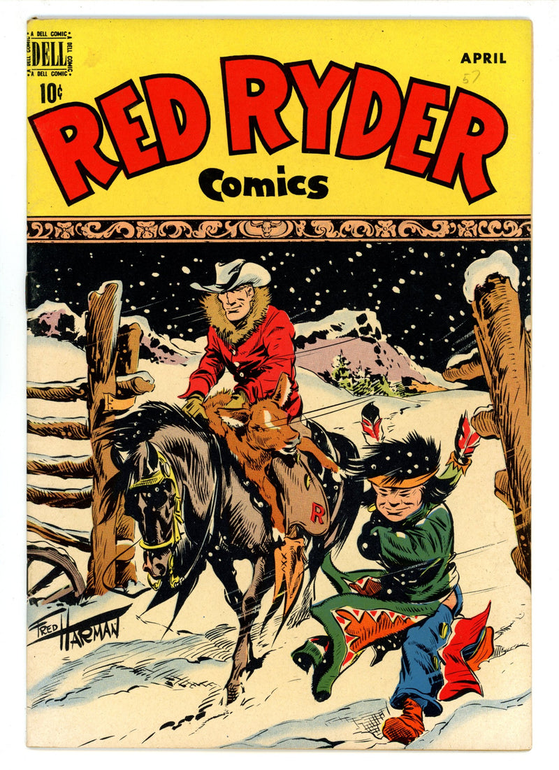 Red Ryder Comics 57 FN (6.0) (1948) 